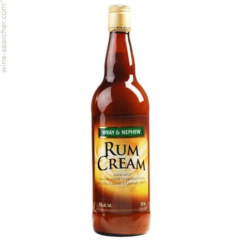 750ML Wray and Nephew Rum cream Single