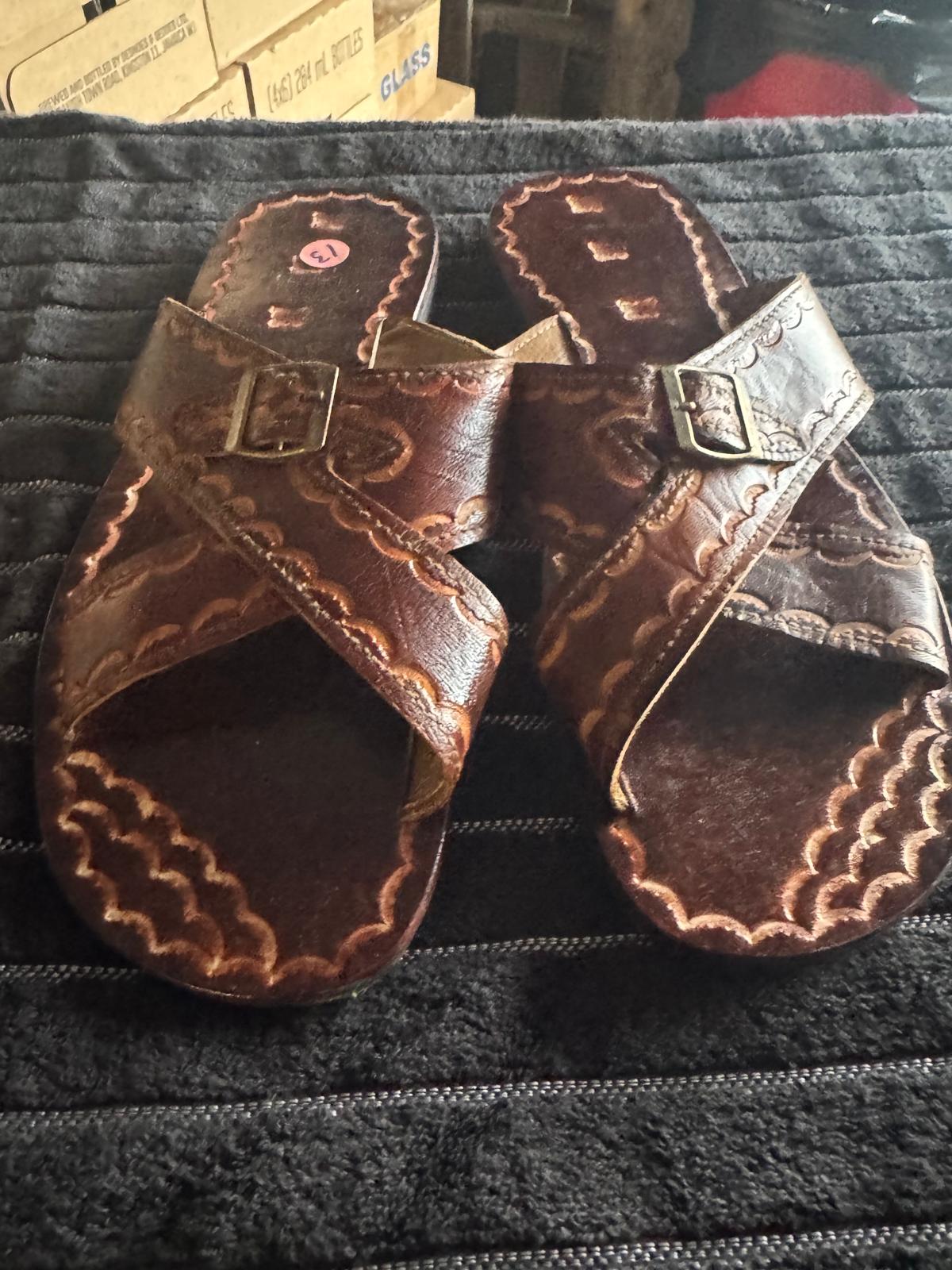 Men's Leather Slip Ons