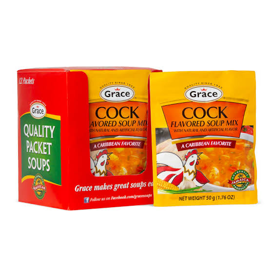 Grace Spicy Cock Soup Mix Case