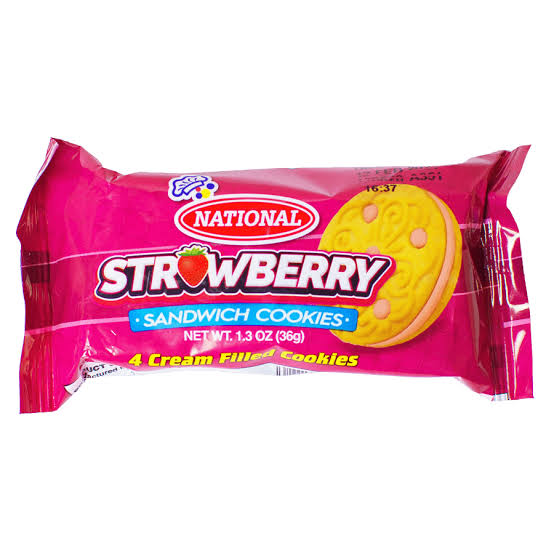 National Duplex buiscuit Strawberry Case
