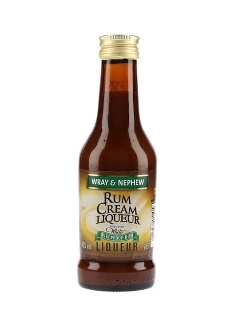 Rum cream Wray and nephew Small Case